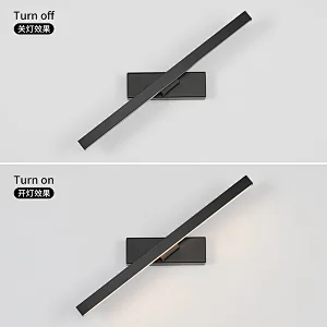 Rotatable LED Wall Light