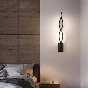 Minimalist Iron LED Wall Lamp