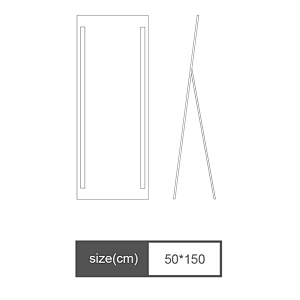 LED Full-length Mirror D2012