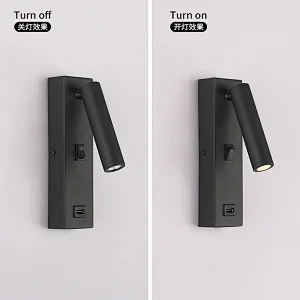 LED Wall Lamp with On/Off Switch