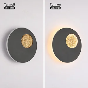 Round LED Wall Sconce Lamp