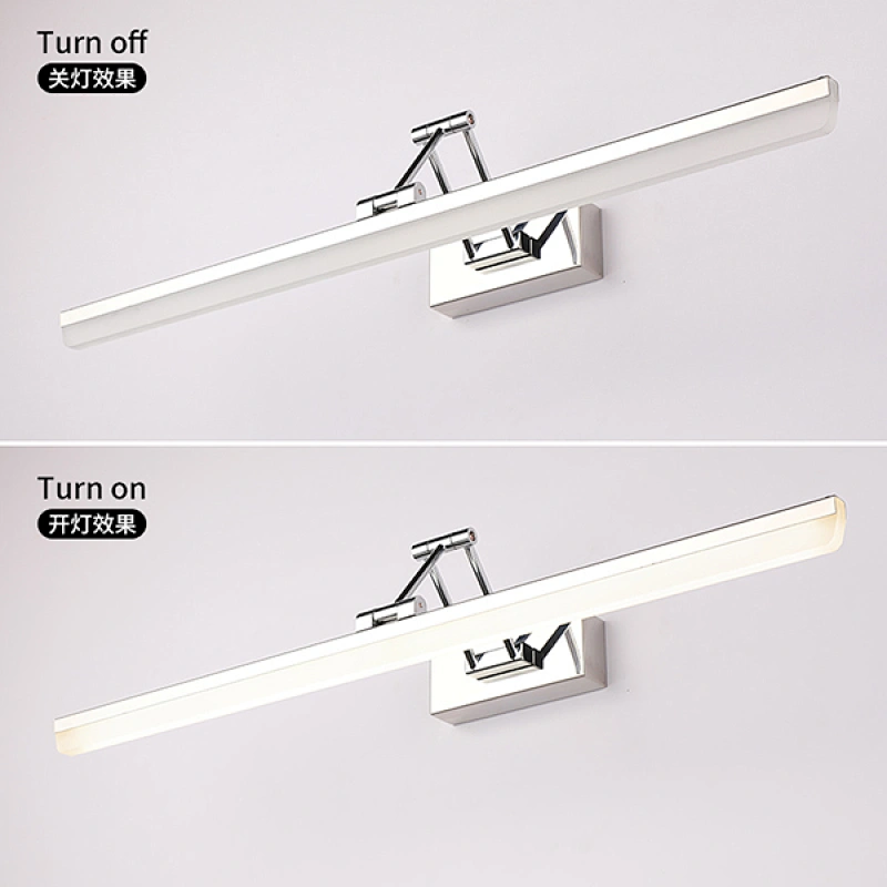 Adjustable Chrome LED Picture Light