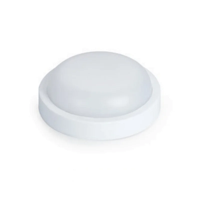 Waterproof bulkhead round 15W 20W 25W 30W 275mm Plastic Aluminum IP65 e27 Waterproof Wall Mounted LED Wall Lamp Project Outdoor LED Bulkhead Light