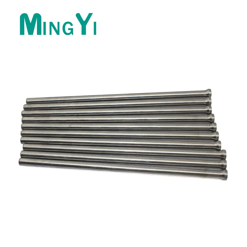 Round standard punch for die press component with cylindrical head