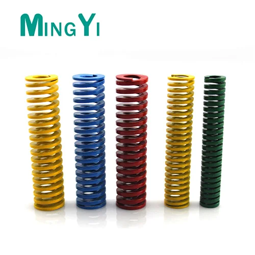 Standard Dayton ISO Yellow Green Blue Die Mold Coil Spring, Compression Spring