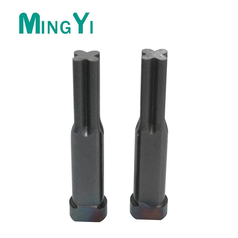 Manufacturer custom shaped carbide cross punch mold parts