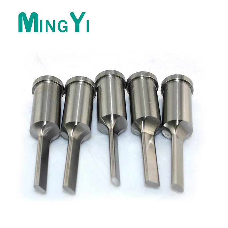 Custom Precision EDM Machinery Parts Metal Carbide Flat Ejector Punch, Matrix and Die