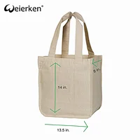 New recycle Light Weight Cotton Canvas Tote Bag