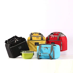 2020 pink stylish fashionable promotional insulated lunch bags for women