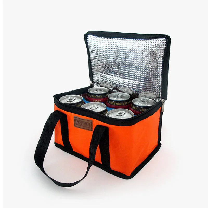 Weierken Custom 6 bottle cooler bag insulated for beers can and ice