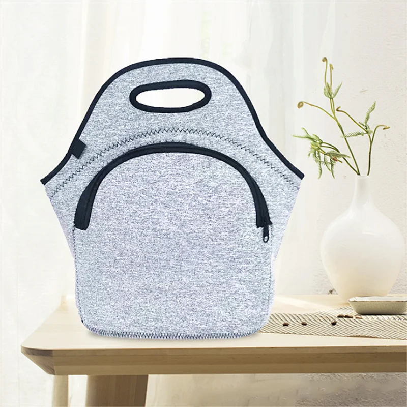 Extra Thick Insulation neoprene tote bag thermal lunch box with bag