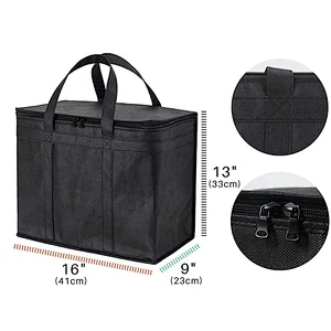 Extra Large Heavy Duty Insulated Reusable Tote Grocery thermal Shopping Bag Cooler Bag