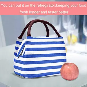 Easy to Clean bento insulated  lunch box cooler bag round for office