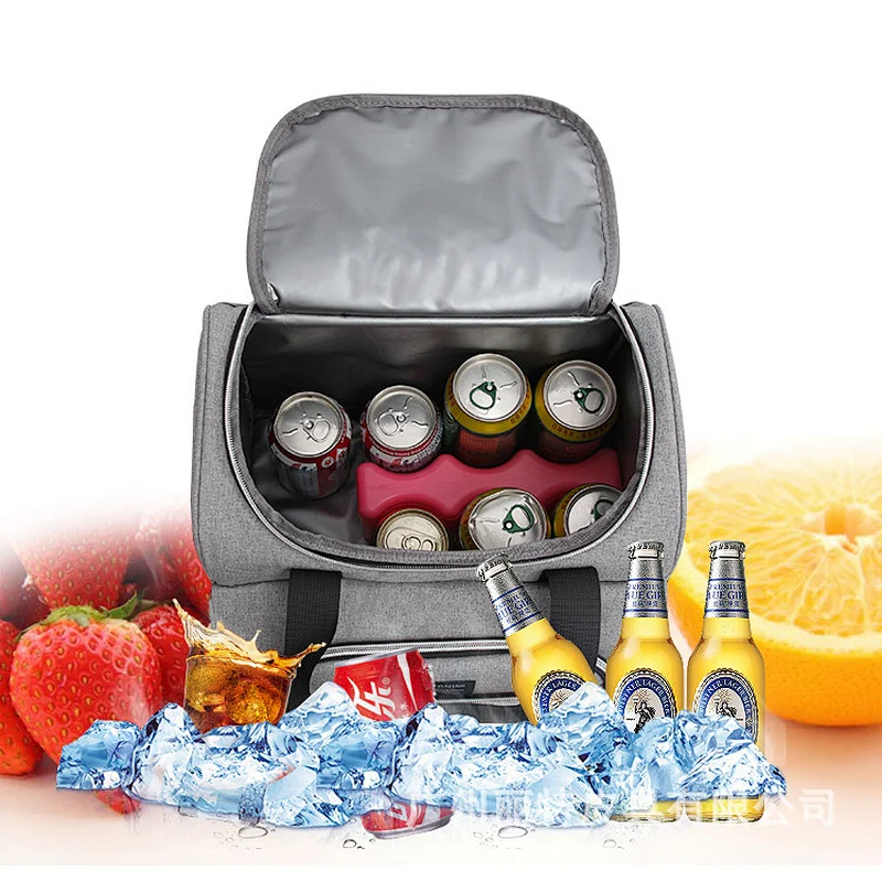 food use and ice cream large soft polyester cooler waterproof cooler bag