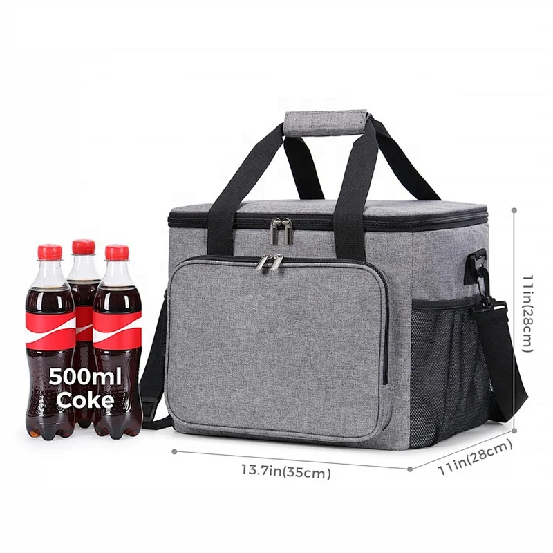 China wholesale custom logo waterproof portable large beach thermal insulated wine picnic lunch food cooler bags
