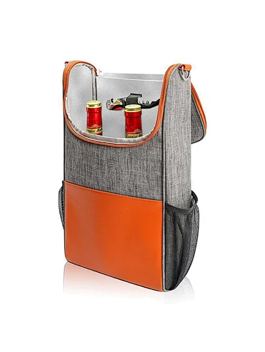 Factory Direct High Quality Portable Durable Outdoor Wine Insulated Cooler Bag