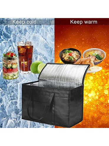 Six Layers Of Composite Fabric Durable Heat Preservation Cheap Portable Collapsible Wholesale Lunch Picnic Insulated Cooler Bags