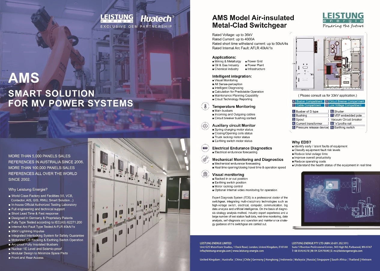Come to Find AMS Switchgears in Our Magazine Page