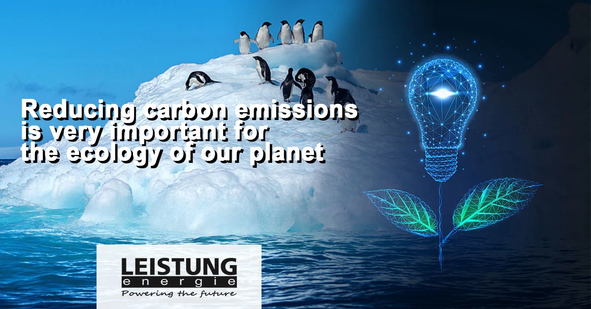 Carbon emissions must be reduced to prevent global warming
