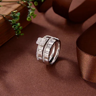 ring for girlfriend silver