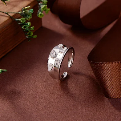 cartier silver ring