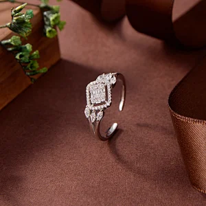 silver snake ring