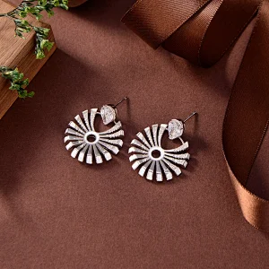 drop pearl earrings silver