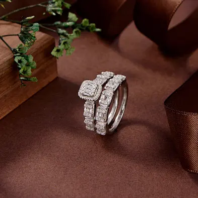 silver band ring mens