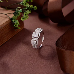 silver twist ring