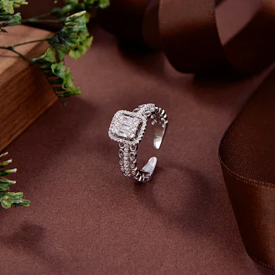 sterling silver star ring