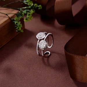 sterling silver fidget ring