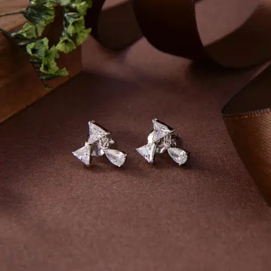 hypoallergenic silver earrings