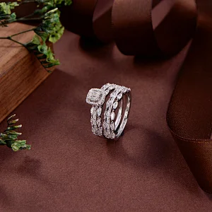 ruby sterling silver ring