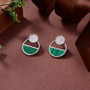 wholesale turquoise silver earrings