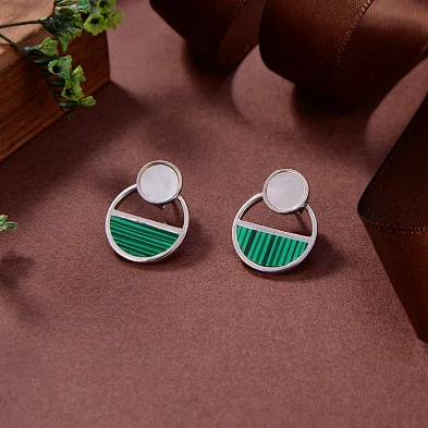 wholesale turquoise silver earrings