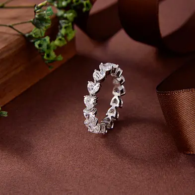 silver snake ring