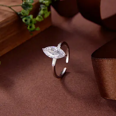 silver promise ring