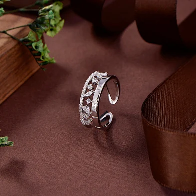 michael kors ring silver