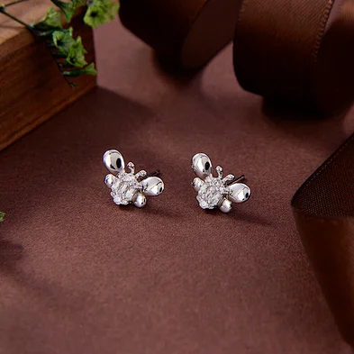 silver hoop earrings tiffany