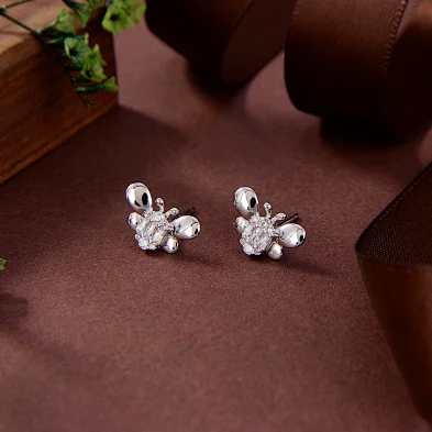 silver hoop earrings tiffany