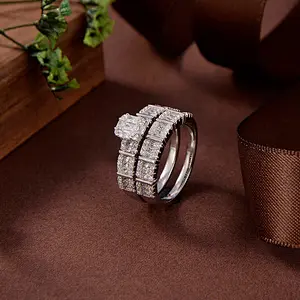 silver nugget ring