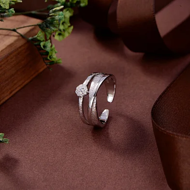 sterling silver filigree ring