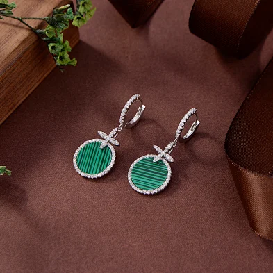 wholesale pearl hoop earrings silver
