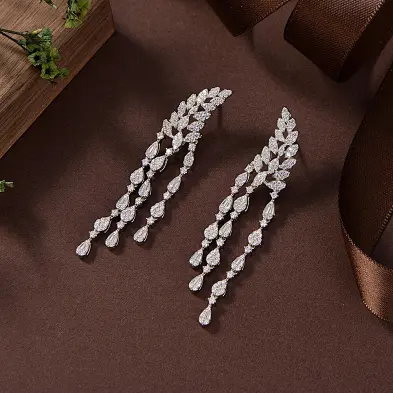 silver jewelry earrings