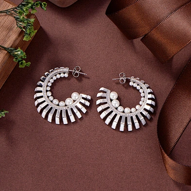 wholesale teardrop silver earrings