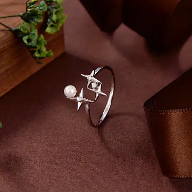 sunflower ring sterling silver