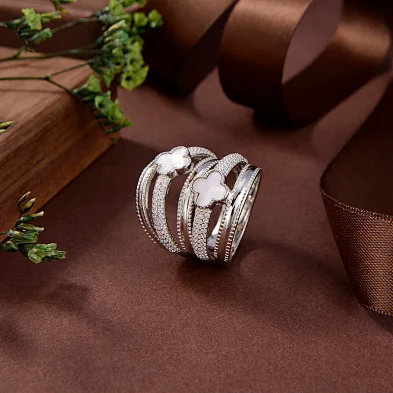 silver mood ring
