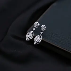 tiffany silver knot earrings