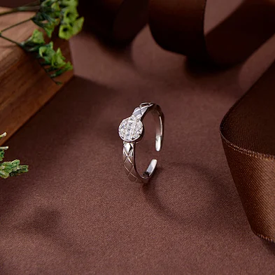 sterling silver infinity ring