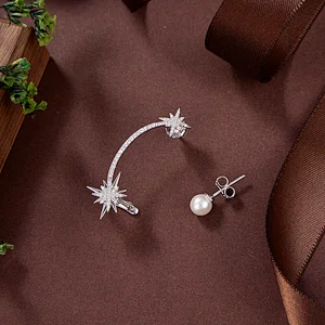 wholesale sterling silver cubic zirconia earrings